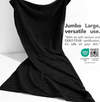 American Soft Linen 35x70 Jumbo Large Bath Towel, 600 GSM 100% Cotton Turkish - Image 3