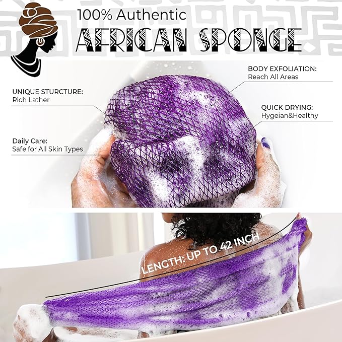 Authentic African Net Sponge - Image 2