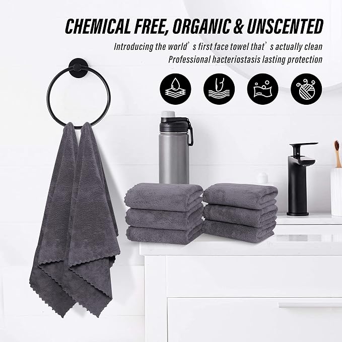 MOONQUEEN 12 Pack Premium Hand Towels - Image 6