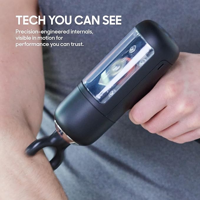 Sharper Image PowerBoost Circuit Massage Gun Deep Tissue Percussion Massager - Image 2