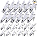 Bememo 24 Pcs Stainless Nail Clippers Set 2 Sizes Fingernail and Toenail by Bememo