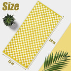 Jacquotha 4 Pcs Hand Towels for Bathroom Checkered, Cotton Soft Absorbent Cute - Image 5