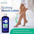 Epsom-It Soothing Muscle Magnesium Lotion – Epsom Salt Topical Cream - Image 2