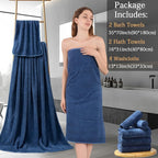 8 Piece Bath Towel Set-2 Oversized Bath Sheets, 2 Hand Towels, 4 - Image 7