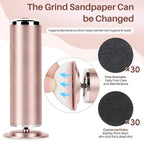 Electric Foot File Remover Callus: Profesional Pedicure Tool - Image 4