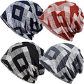 Women's Summer Beanie for Men Hat Boho Hats Adult Dwarf Hats Chemo Cap Cancer by Ababalaya