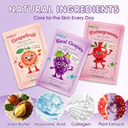 70 Pack Collagen Hydrating Face Masks Skincare - Image 3