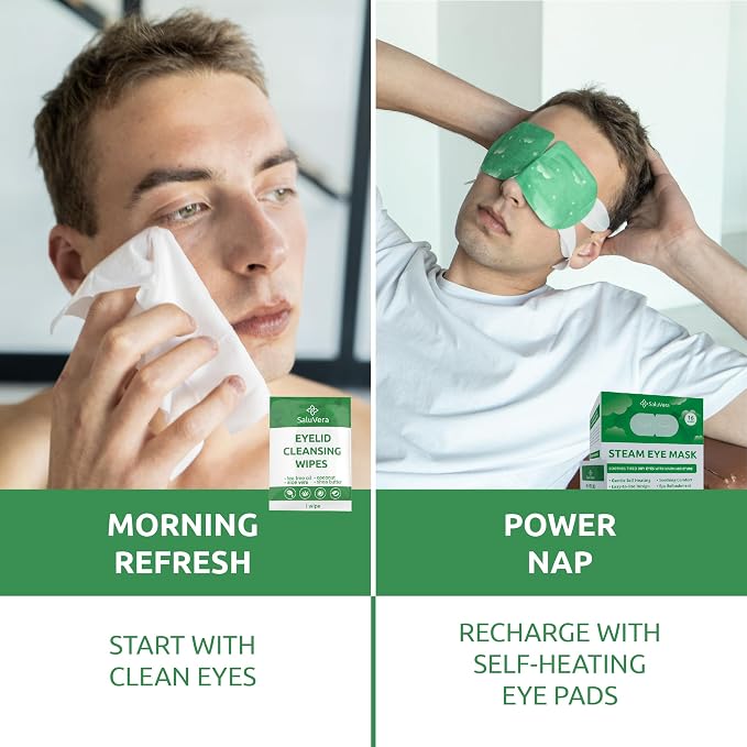 SaluVera Steam Eye Mask for Dry Eyes - Image 3