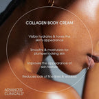 Advanced Clinicals Collagen Cream Body Lotion & Face Moisturizer W/Vitamin E | - Image 6