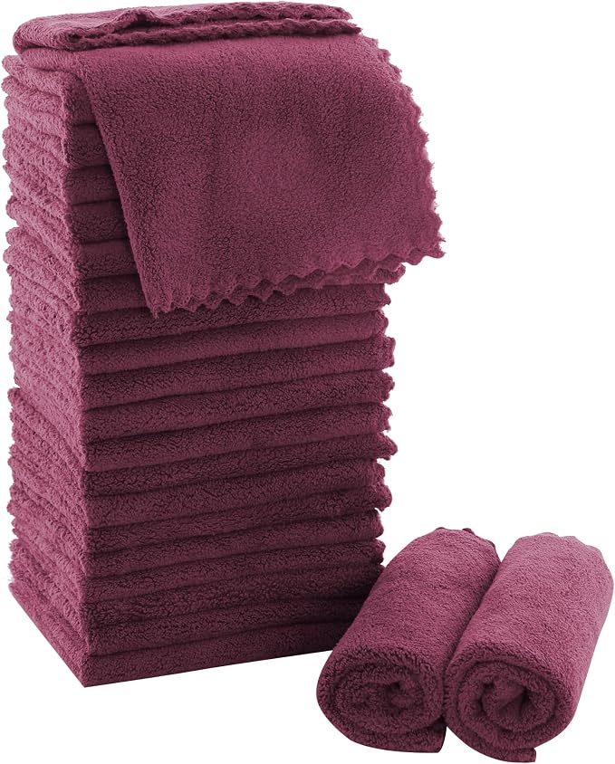 MOONQUEEN Ultra Soft Premium Washcloths Set by MOONQUEEN
