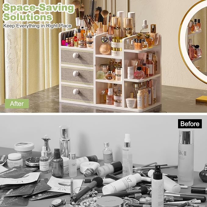 Large Makeup Organizer Countertop - Image 5