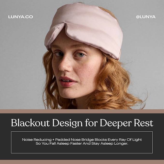 Lunya Washable Silk Sleeping Mask - Image 3