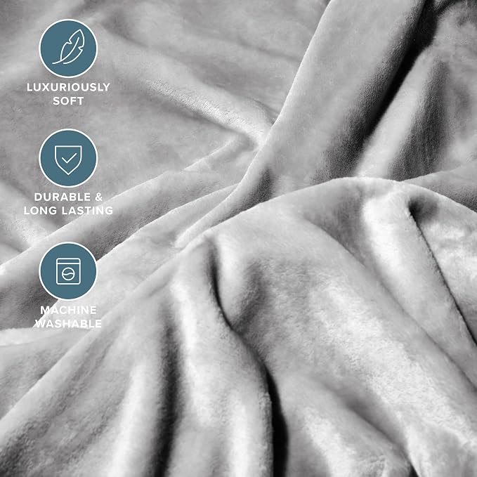 Bare Home Fleece Blanket - Image 2