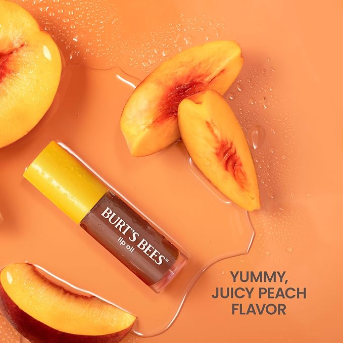 Burt's Bees Lip Oil Golden Hour, Instant Hydration, Nourishes and Softens Lips - Image 7