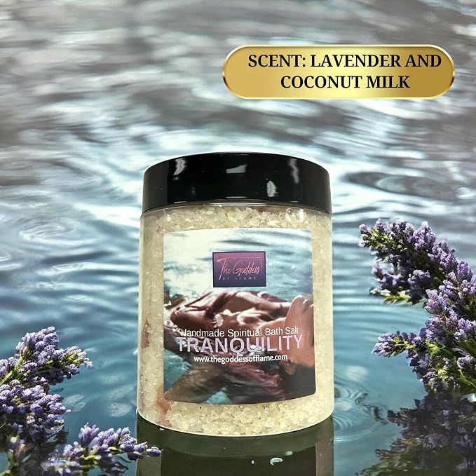 Tranquility Bath Salts – Dead Sea Salt Bath Soak - Image 5