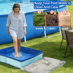 19.6"x19.6"x4.1" Lagre Pool Foot Bath Basin - Image 2