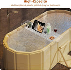Expandable Bathtub Tray, Foldable Bath Tray - Image 3