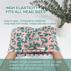 Jseng 3Packs Microfiber Hair Towel - Image 3
