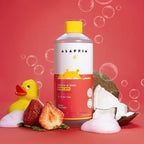 Alaffia Babies & Kids Bubble Bath, Coconut Strawberry 2-Pack – Gentle Tear-Free - Image 4