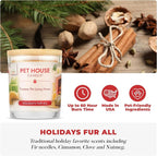 Pet House Scented Candle Plant Based Pet Odor Candle Clean Burning, Long Lasting - Image 2