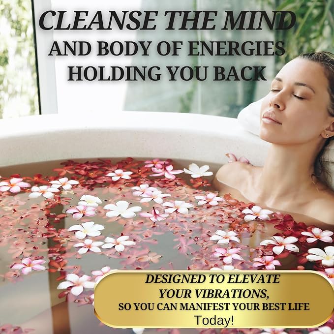 Manifestation Bath Salts – Dead Sea Salt Bath Soak - Image 5