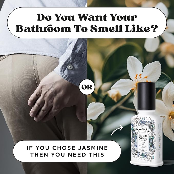 Poo-Pourri Before-You-Go Toilet Spray, Fresh Air, 4 Fl Oz, Bathroom Odor - Image 9