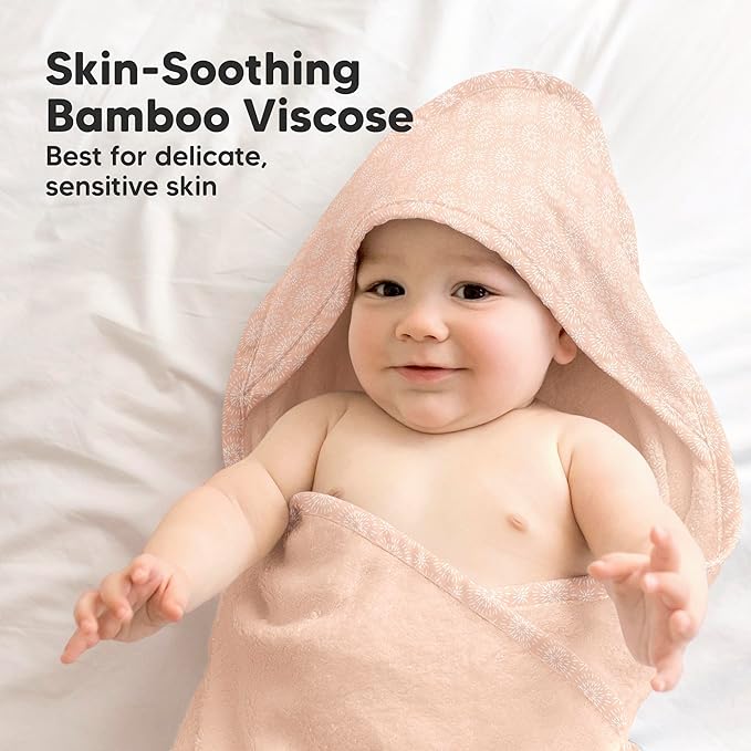 KeaBabies Hooded Baby Towel for Newborn - Image 3
