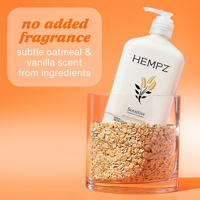 Hempz Sensitive Skin Herbal Moisturizer: Soothing Lotion - Image 4