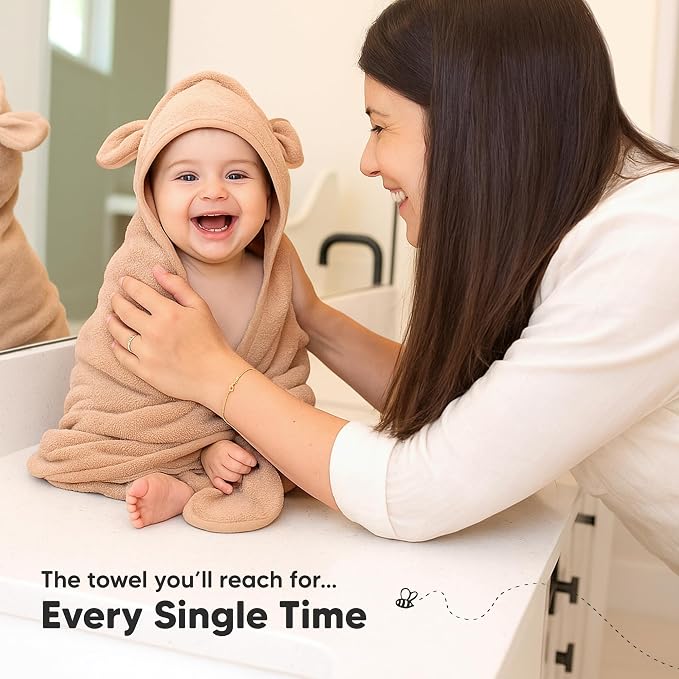 KeaBabies 2-Pack Hooded Baby Towels - Image 9