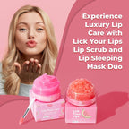 Watermelon Lip Scrub and Lip Sleeping Mask Duo to Exfoliate and Nourish Dry - Image 8