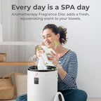 SereneLife Towel Warmer Bucket Style – Portable Blanket Heater - Image 3