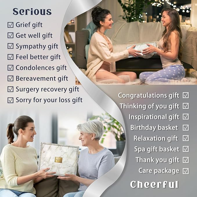 AHAGIFTREE Gift Basket Gifts for Women, Surgery Recovery Gifts Women, Get Well - Image 2