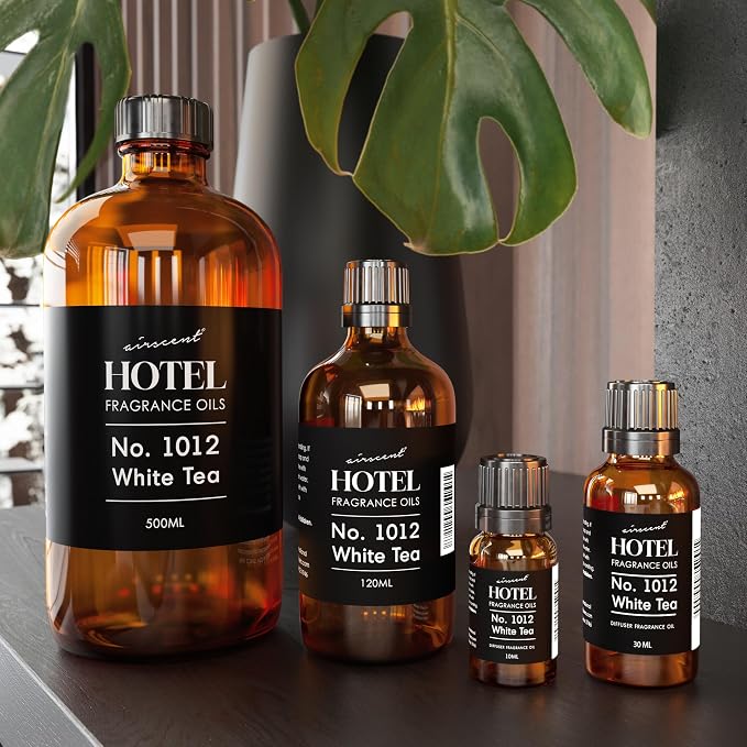 AirScent Hotel Diffuser Oil No. 1012 Inspired by The White Tea Hotel Scent - Image 4