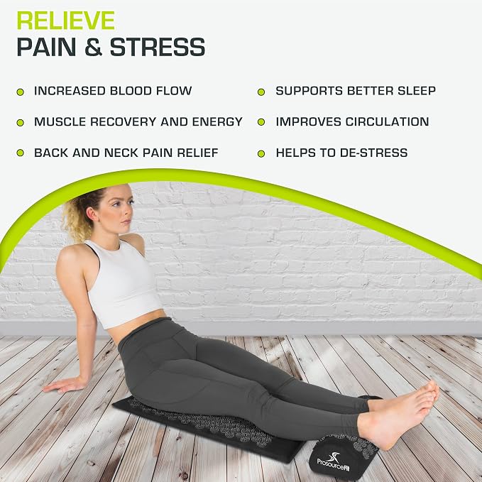 ProsourceFit Acupressure Mat and Pillow Set - Image 4