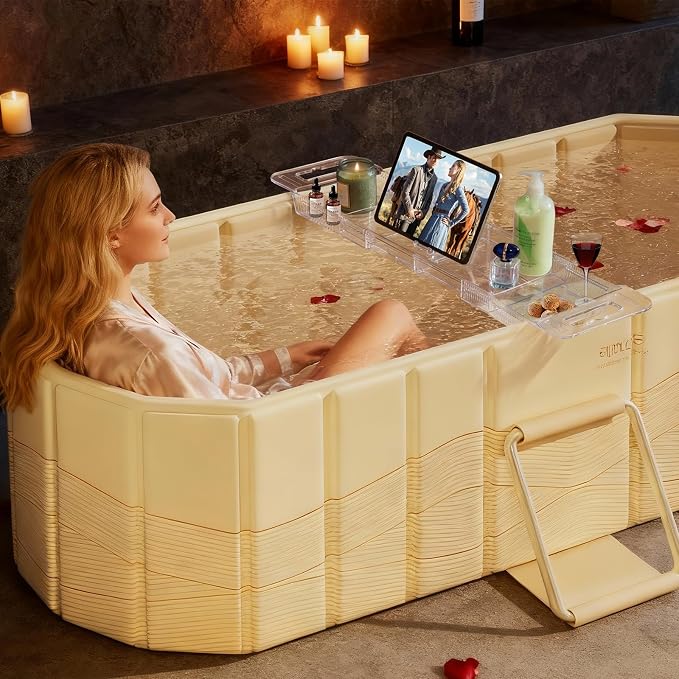 Expandable Bathtub Tray, Foldable Bath Tray - Image 7