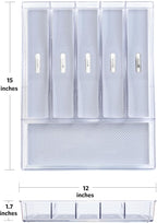 Glad Silverware & Utensil Drawer Organizer - Image 2