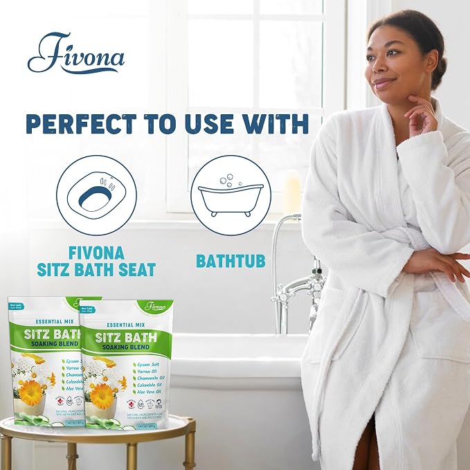 Fivona All Natural Sitz Bath Soaking Blend - Image 5