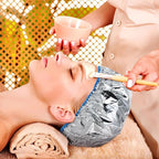 2 Pcs Aluminum Foil Deep Conditioning Hair Cap Reusable Heat Cap - Image 4