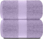 White Classic Luxury Soft Bath Sheet Towels - Image 2