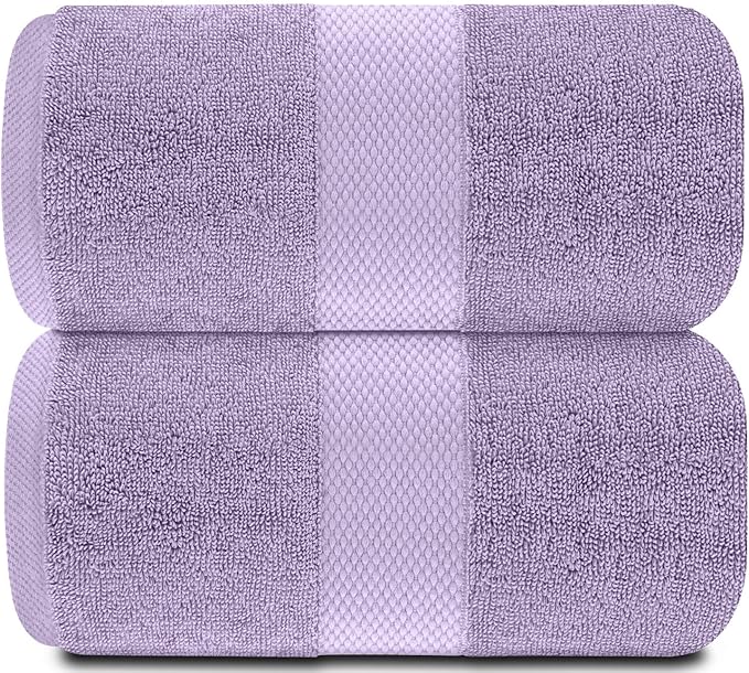 White Classic Luxury Soft Bath Sheet Towels - Image 2