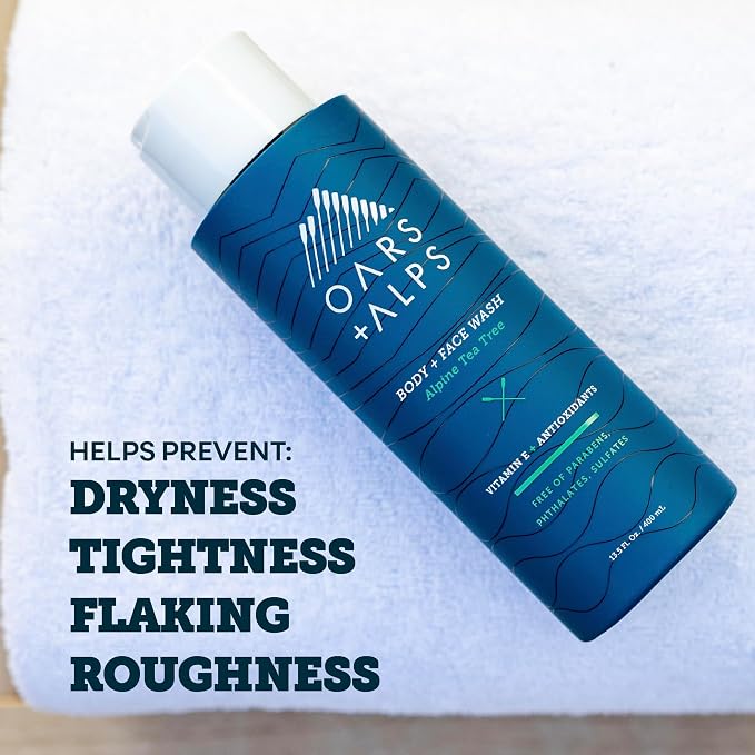 Oars + Alps Body Wash for Men, Mens Body Wash & Face Cleanser - Image 6