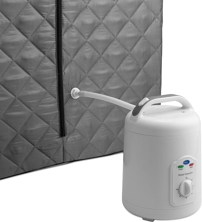 Durasage Lightweight Portable Personal Steam Sauna Spa - 800W Steam Generator - Image 7