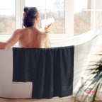 BOUTIQUO 6 Pack Cotton Towel Set, Contains 2 Bath Towels 28x55 inch, 2 Hand - Image 4