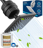 Cobbe High Pressure Filtered Shower Head Combo, Rain Shower Head by Cobbe