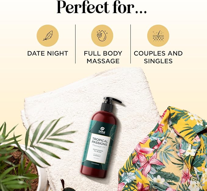 Tropical Massage Oil for Couples Relaxation - Image 7