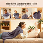 GOTCOZY Wareable Heating Pad for Back Pain Relief, Machine Washable, Gifts for - Image 5