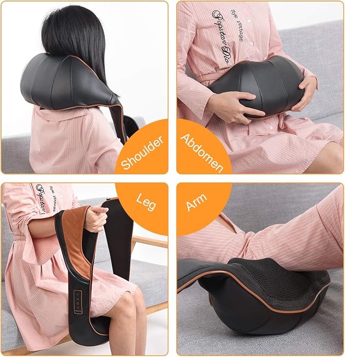 TRIDUCNA Shiatsu Neck Shoulder Back Massager - Image 2