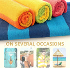 CASA COPENHAGEN Malibu Beach Towels Designed in Denmark Rough and Tough - Image 5