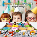Bath Bombs for Kids with Surprise Inside, 12 Bubble Bath Fizzies with Jungle - Image 6