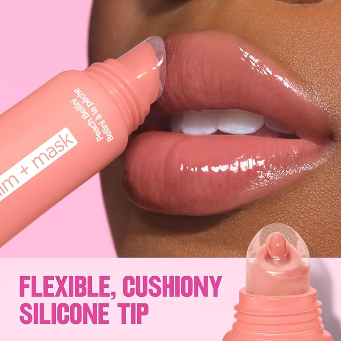 Revlon Glimmer Lip Treat Balm + Mask, Overnight Peptide Lip Treatment, 001 - Image 6